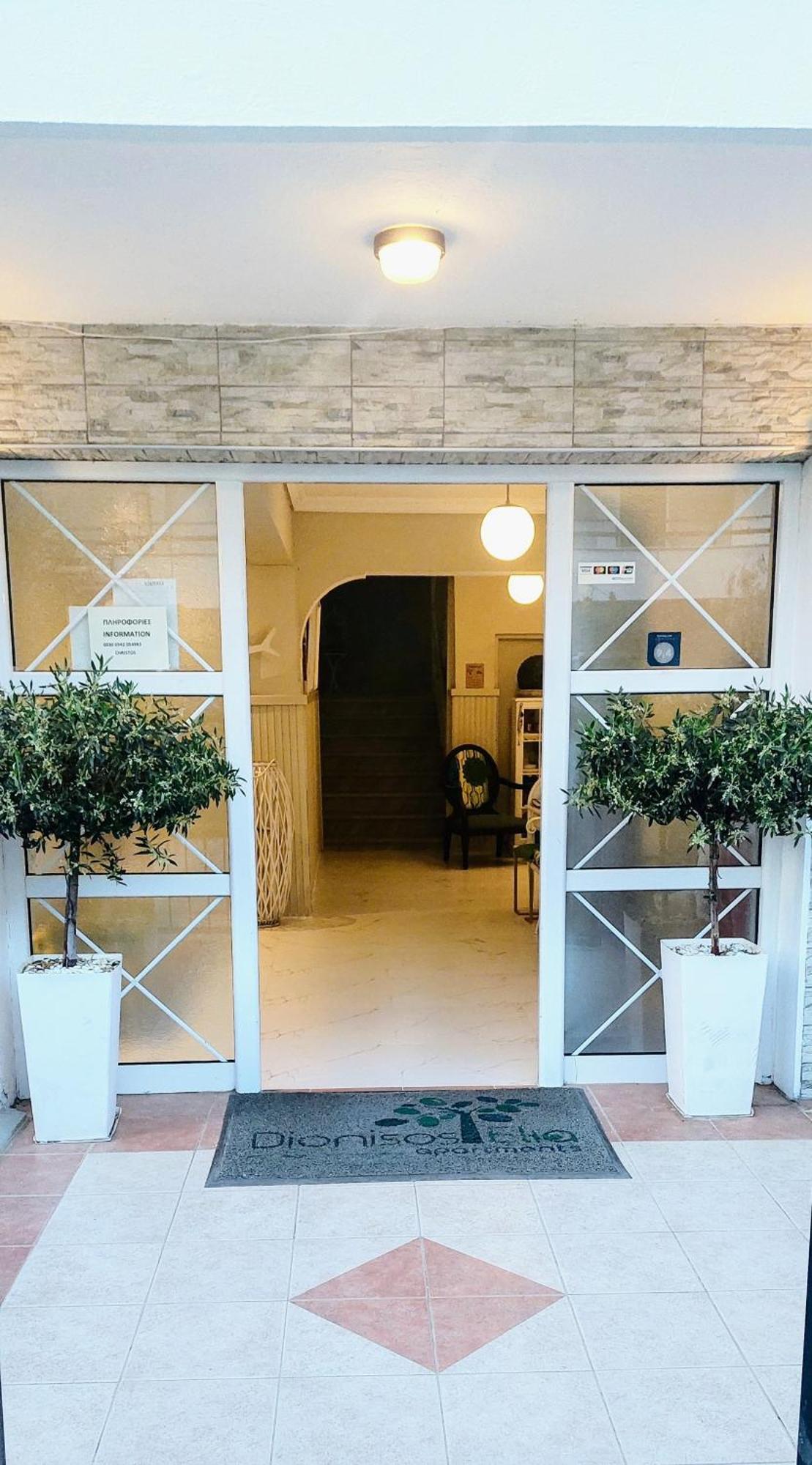 Dionisos Elia Aparthotel Paralia Dionysiou Bagian luar foto